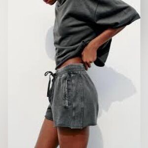 Zara Women's Gray Casual Summer Set - large